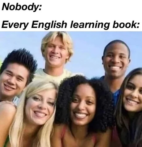 English learning book – meme