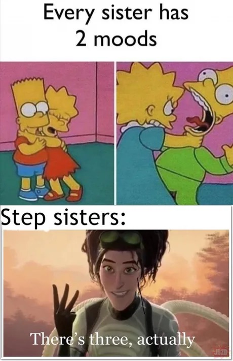 Dark stepsister – meme