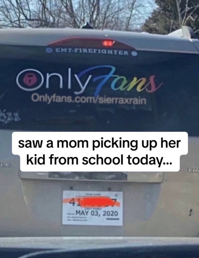 Mom picking up her kid from school – meme