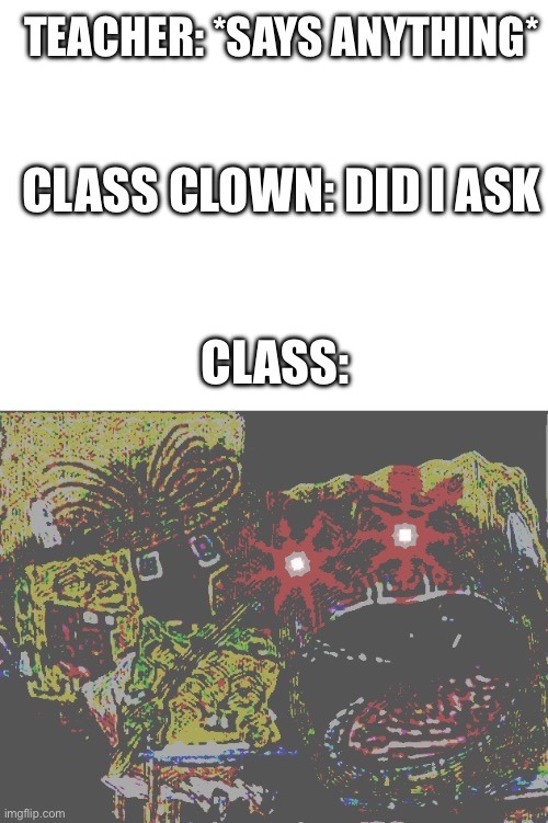 Class clowns – meme