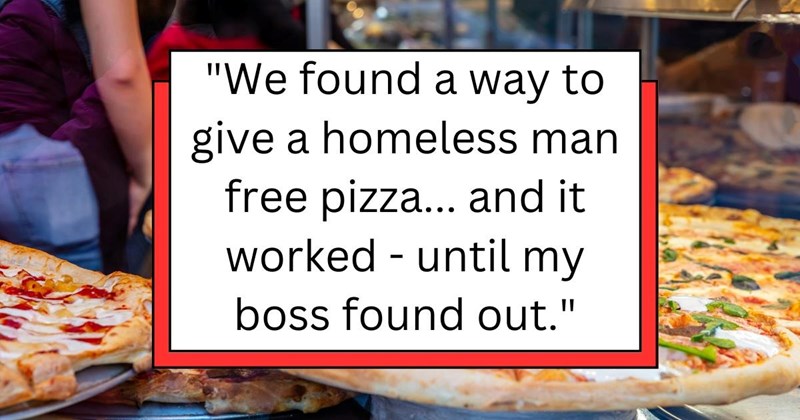 Employee and Customer Team Up to Give Homeless Man Pizza, Employee Gets Quiet-Fired as a Result