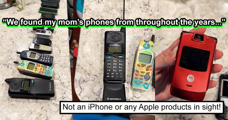 Daughter Finds All of Her Mom’s Old Cellphones from the Late ’90s/ Early 2000s, Hits All of Us Millennials Hard in the Nostalgic Feels