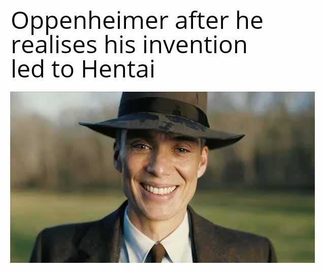 Happy Oppenheimer meme