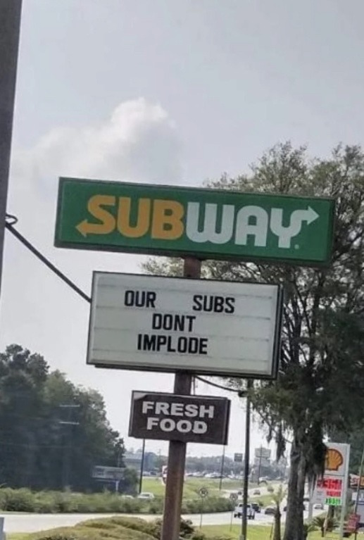 subway is now my favorite restaurant – meme