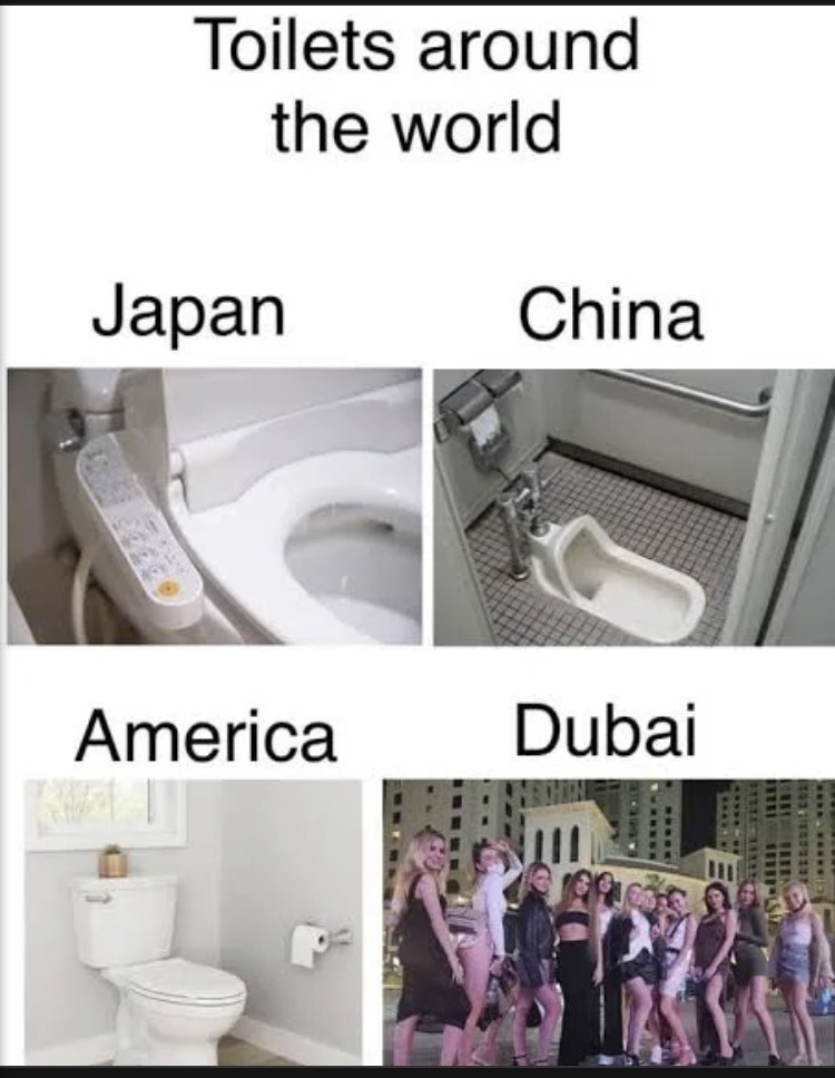 Don’t forget to flush – meme