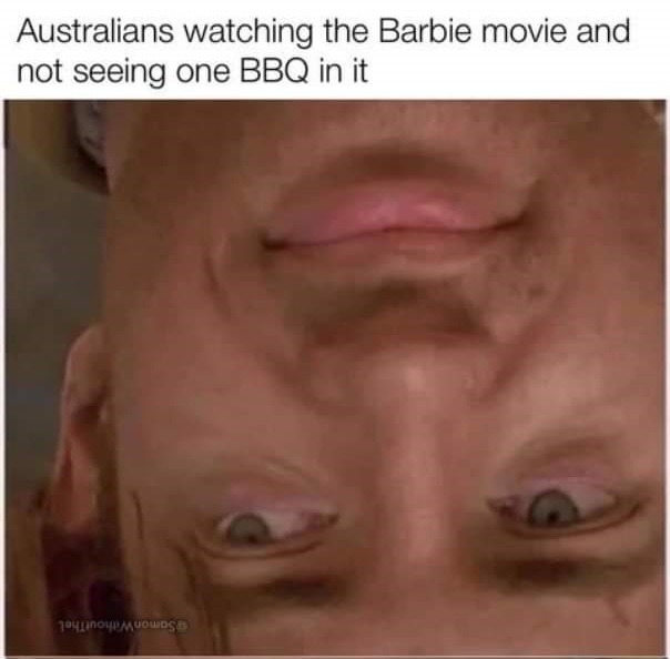 dongs in an aussie – meme