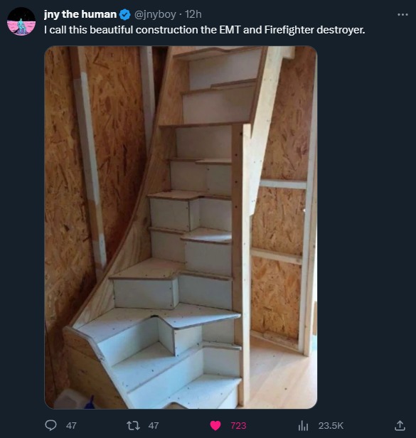 dongs in a staircase – meme