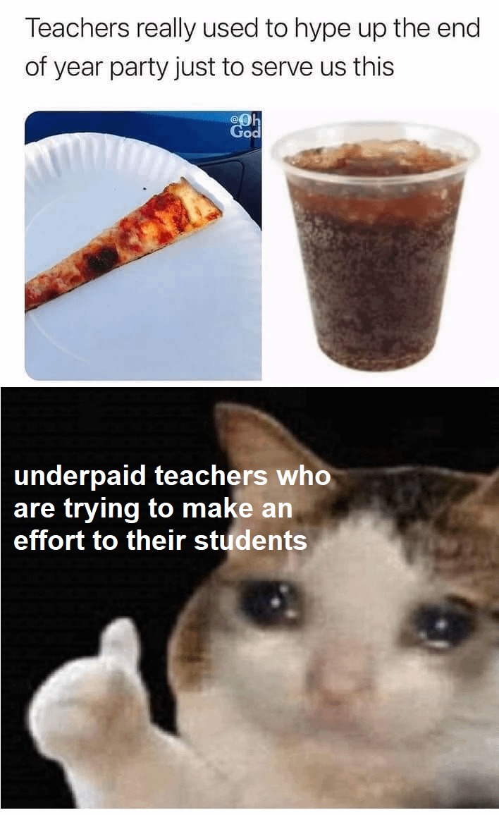 Wholesome teachers – meme