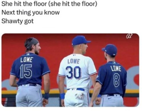 she hit the floor and died – meme