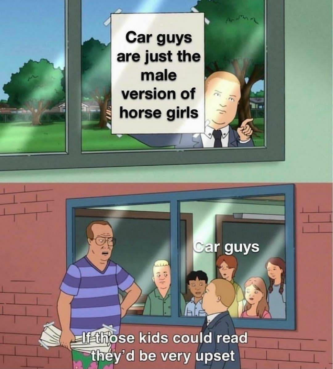 Car guys – meme