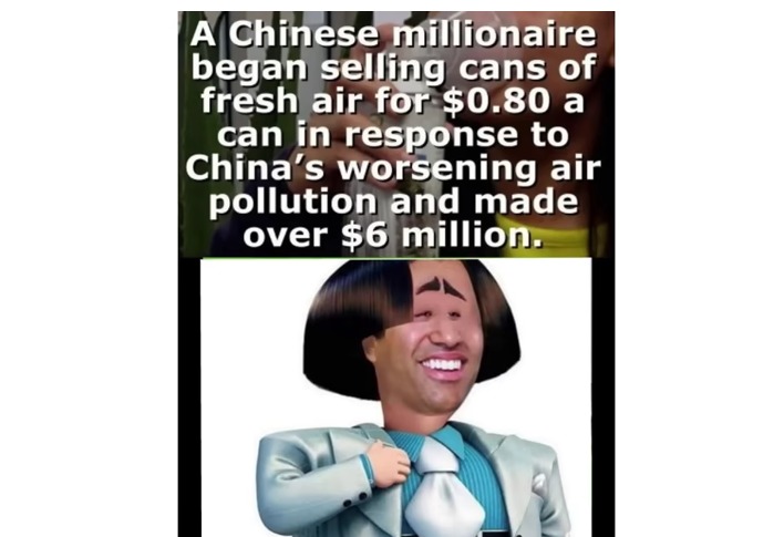 selling air – meme