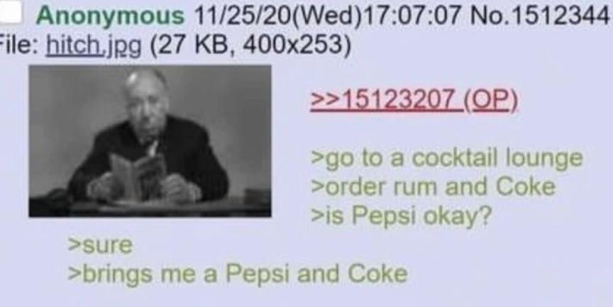 Rum and Pepsi – meme