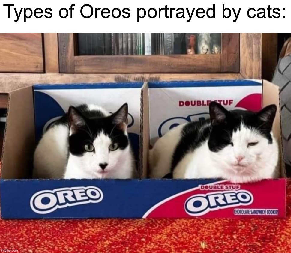 The double stuf one is hilarious lol