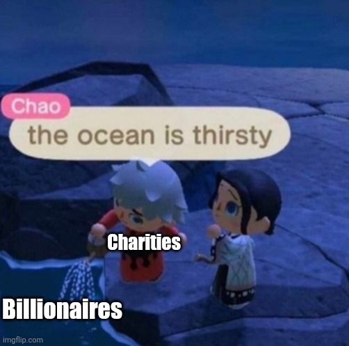 The ocean is thirsty