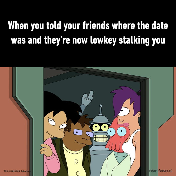 Not sure if they are supportive, or overprotective. An all new season of Futurama is now streaming. Watch on Hulu now. ud83dude80