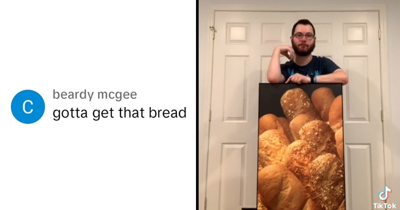 Dude Lives the Dream After Buying Bread Artwork From Closing Down Subway for $25