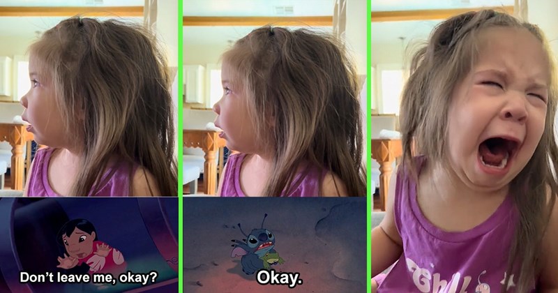 Toddler Watches Disney’s ‘Lilo & Stitch’ for the First Time and Has the Most Wholesome Heartbreaking Reaction