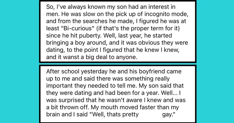 Jokester Dad Says ‘That’s Pretty Gay’ When His Son Comes Out to Him, Ruins The Tender Moment