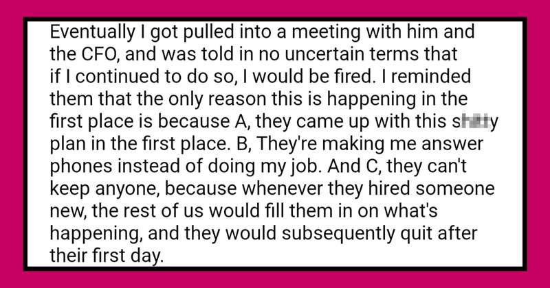 Incompetent Employer Forces Technician to Work in Call Center, Gets Hit With OSHA Violations