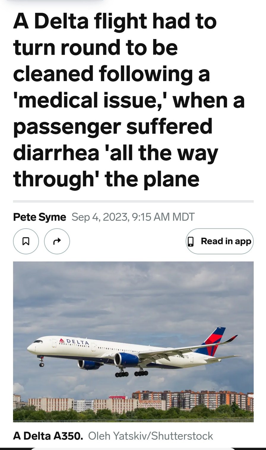 Shitty flight… – meme