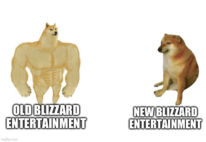 Blizzard is a total shell of their former selves, all thanks to Activision – meme