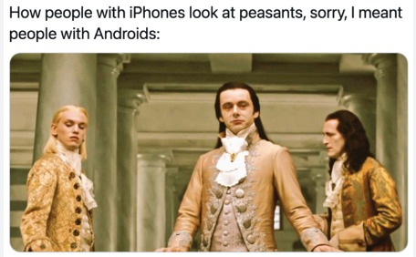 iphones vs androids – meme