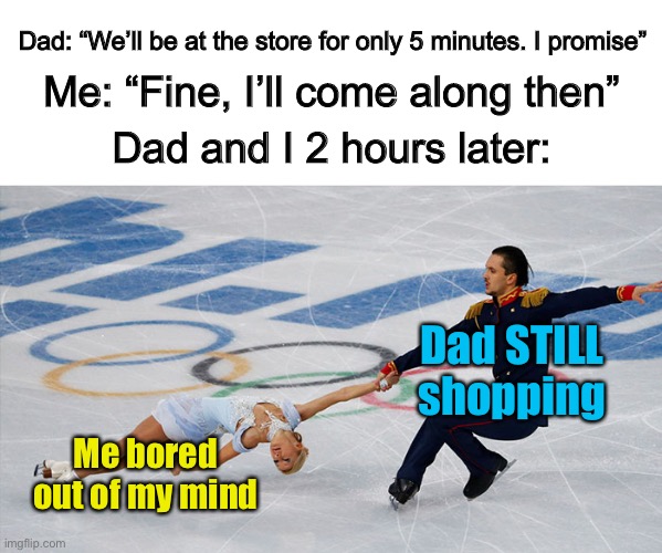 Pro tip: Don’t trust parents when they say they’ll be busy for 5 minutes