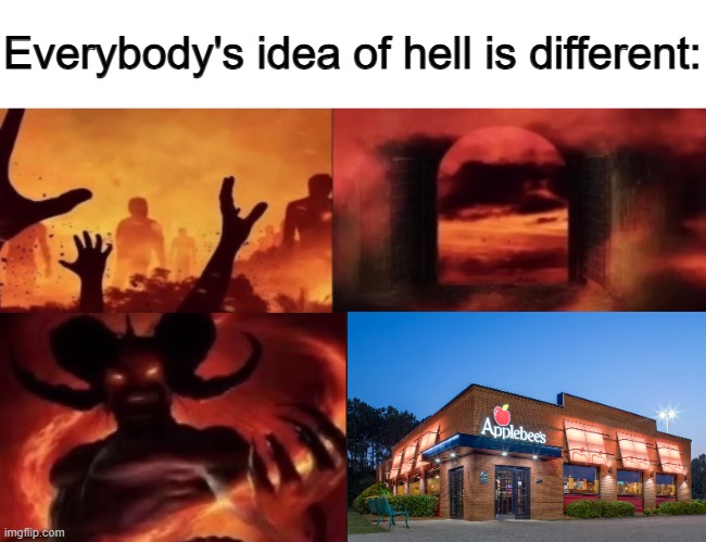 Applebees sucks… Just an opinion though