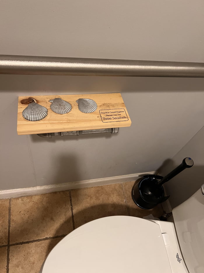 First time visiting this brewery and they have a weird system in the bathroom. Can someone explain?