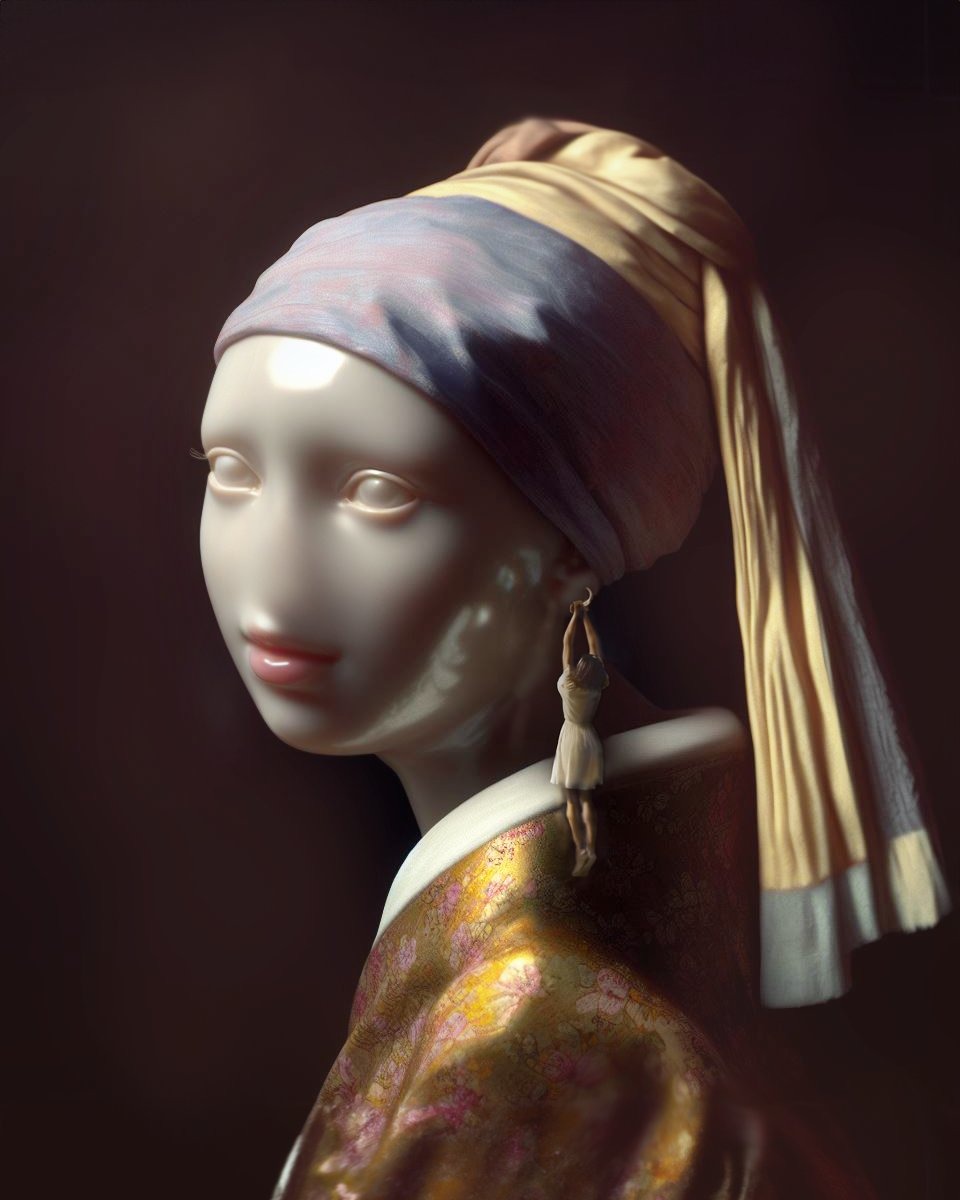 Pearl with a Girl Earring – meme