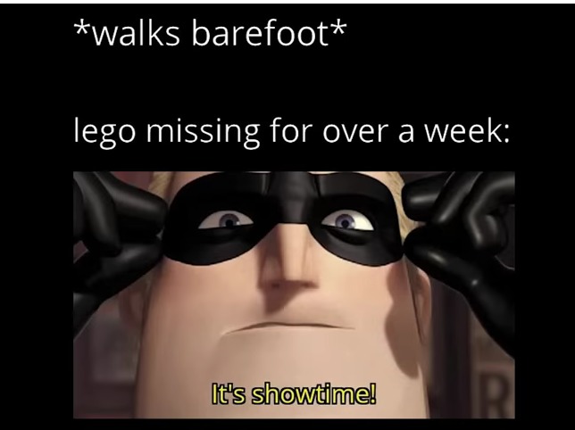 That one lost lego – meme