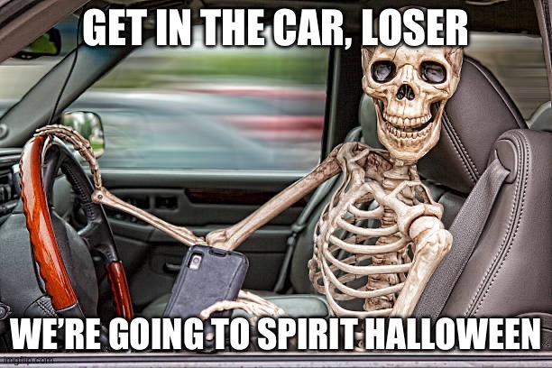 Spooky Season time – meme