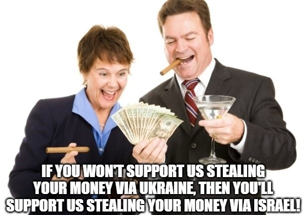 Deep State Money Laundering Must Go On! – meme