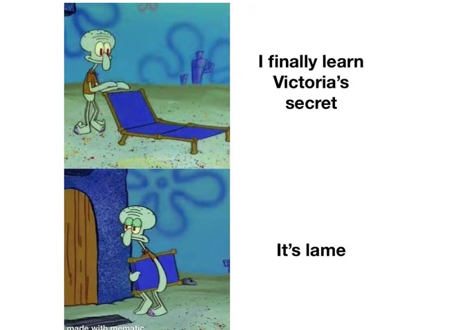 lame secret – meme