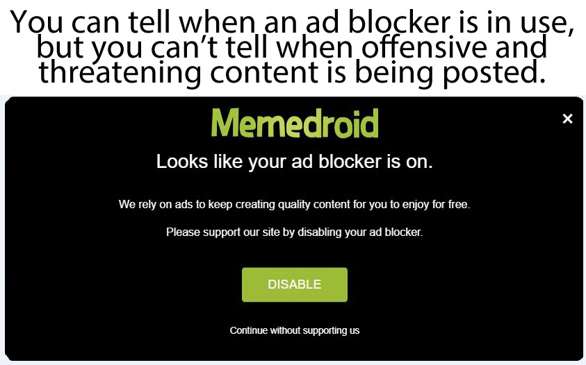 Ad Blockers – meme