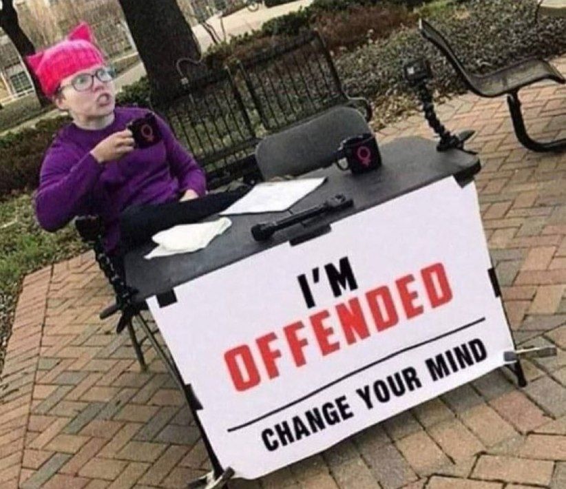 Offended – meme