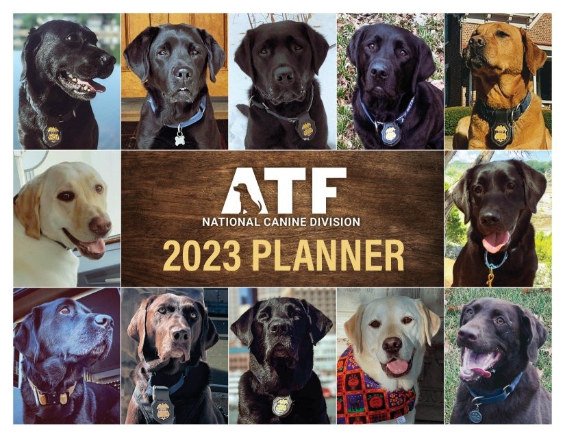 ATF dog calendar planner – meme