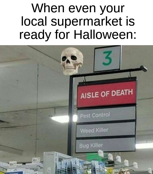 My favorite aisle ☠