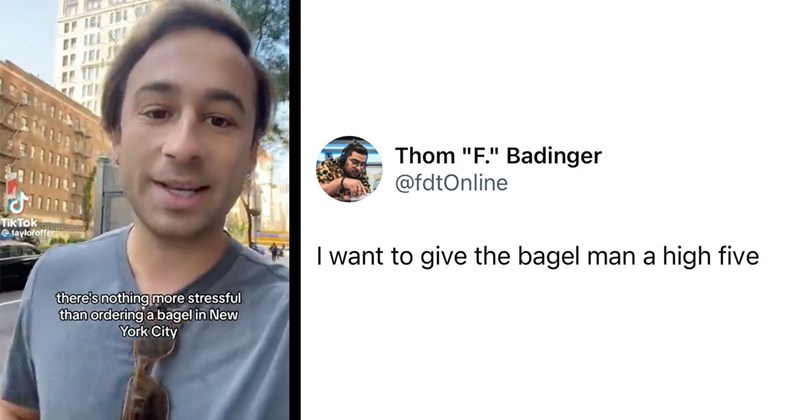 Californian Gets Roasted for His NYC Bagel Order