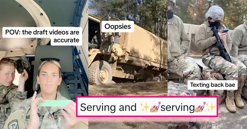 ‘Thank you for serving while serving’: Real army women share a day in the life of being ‘girly’ in the U.S. military