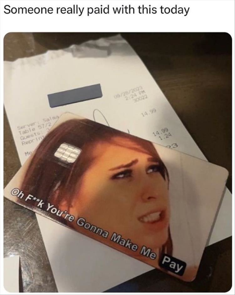 The Agony of Receipt – meme