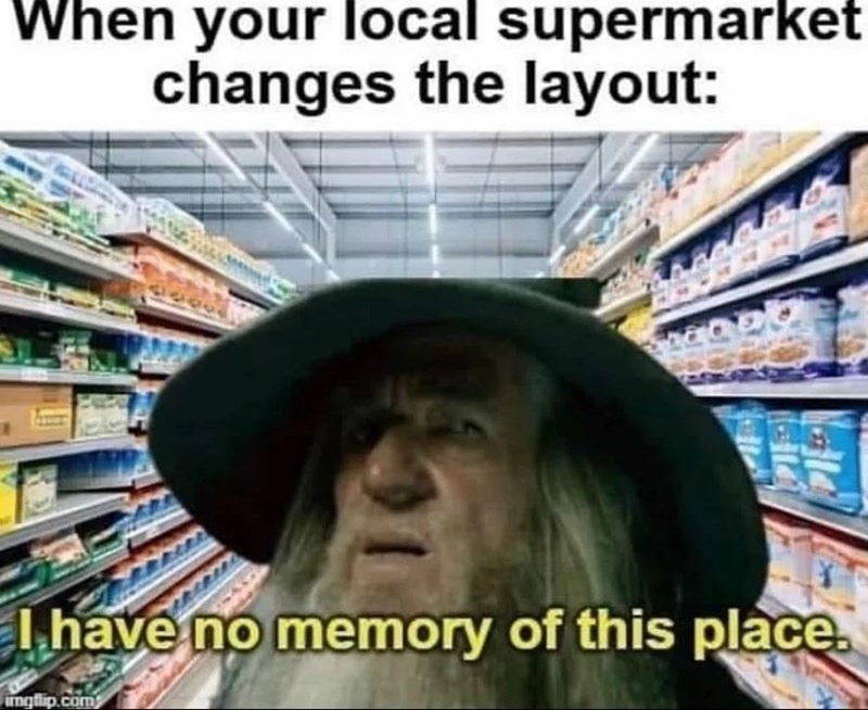 Curse you Safeway – meme