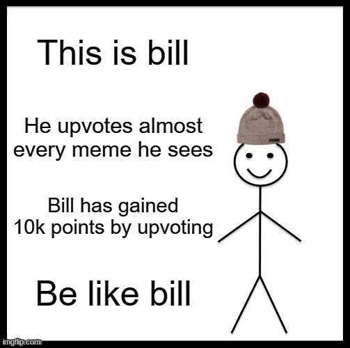 Bill is a good person