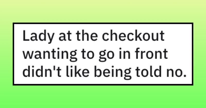 Entitled Boomer Deems Self-Checkout Indecipherable, Tries to Cut Straight to the Cashier, Then Gets Put in Her Place– the Back of the Line