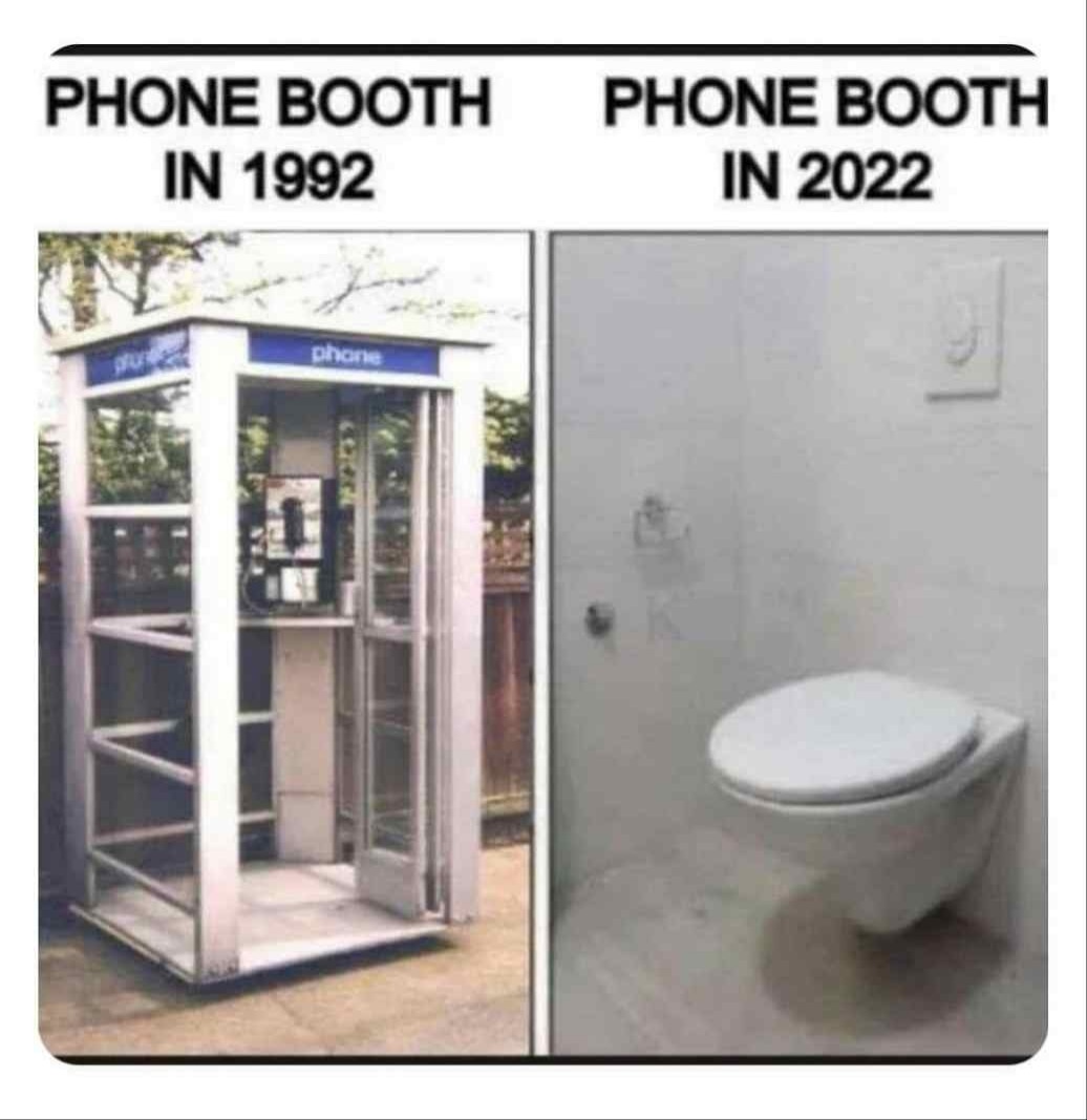 Phone booth – meme