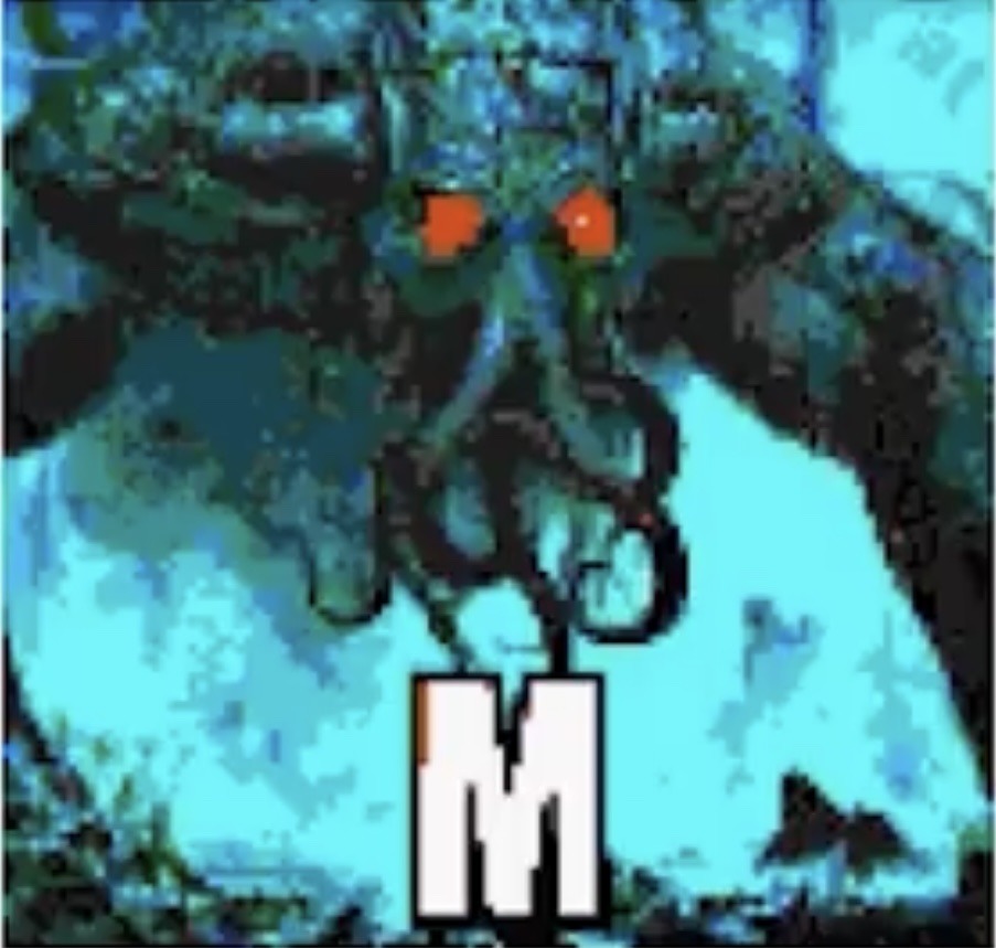 the ultimate Cthulhu monster “M” – meme