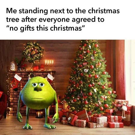 no gifs this Christmas – meme