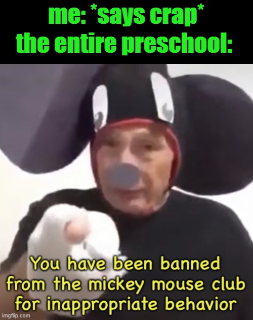 Banned From The Mickey Mouse Club