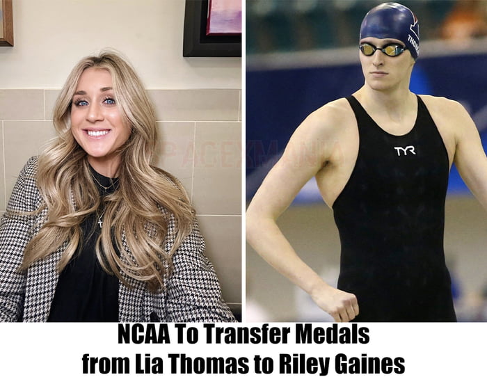 NCAA Reevaluates Medal Distribution, Acknowledges Mistake And Will Transfer Medals from Lia Thomas to Riley Gaines