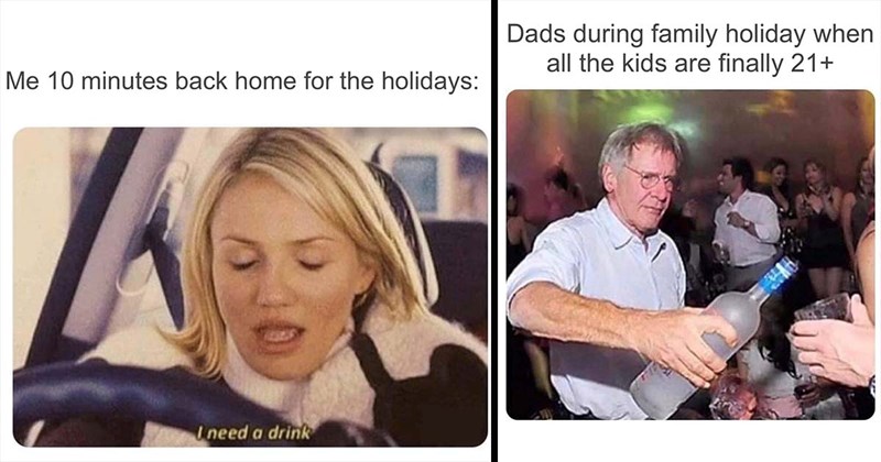 23 Boozy Christmas Memes to Get You Through the Holidays with Your Family